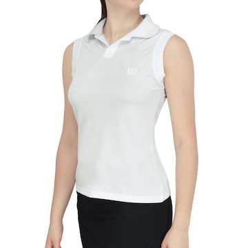 Camiseta Regata Wilson Polo Tour - Feminina