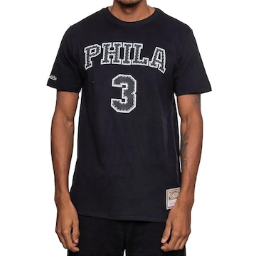 Camiseta Mitchell & Ness Philadelphia 76Ers Iverson Masculina