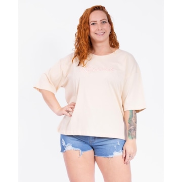 Camiseta Rip Curl La Quinta Script Logo - Feminina