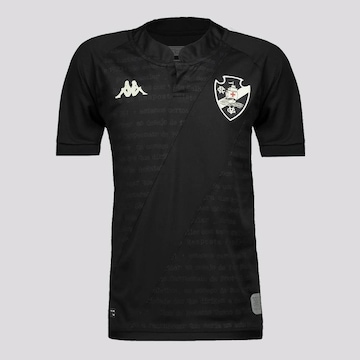 Camisa do Vasco Iii 2024 Kappa - Infantil