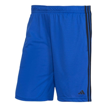 Bermuda de Malha adidas Três Listras Aeroready - Masculina