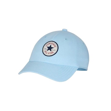 Boné Aba Curva Converse All Star Patch Baseball True Sky - strapback  - Adulto