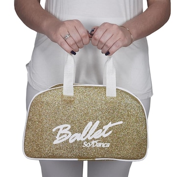 Bolsa de Mão Só Dança Bg-762 com Gliter - Feminina