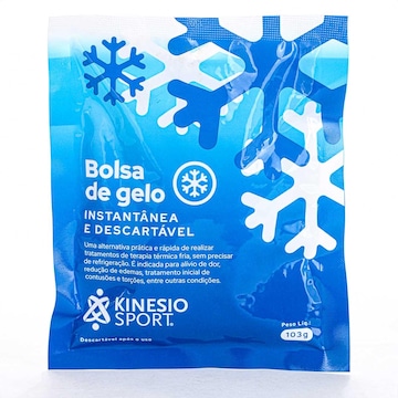 Bolsa de Gelo Instantânea e Descartável Kinesiosport