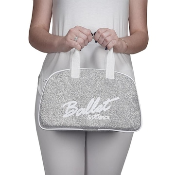 Bolsa de Mão Só Dança Bg-762 com Gliter - Feminina