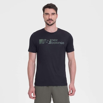 Camiseta New Balance Tenacity Graphic - Masculina