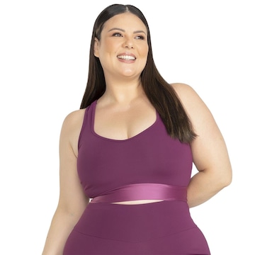 Top Trinys Flex Energy com Bojo Plus Size - Feminino