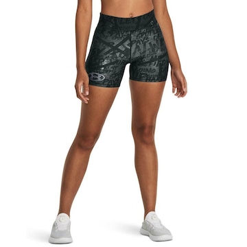 Shorts Under Armour Heatgear Message Middy - Feminino