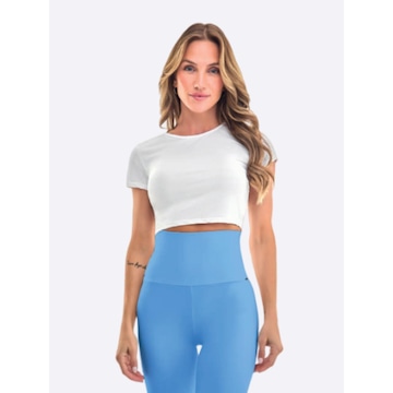 Camiseta Manly Cropped - Feminina