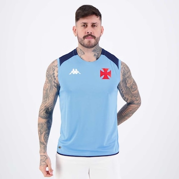 Camiseta Regata Kappa Vasco Treino Goleiro 2024 Masculina