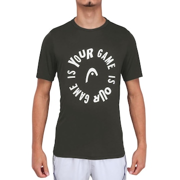 Camiseta Head Dry Estampa Game - Masculina