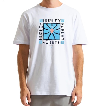 Camiseta Hurley Silk Flower - Masculina