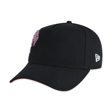 Boné Aba Curva New Era 9Forty A-Frame Nba Chicago Bulls World Of Logos - Snapback - Adulto