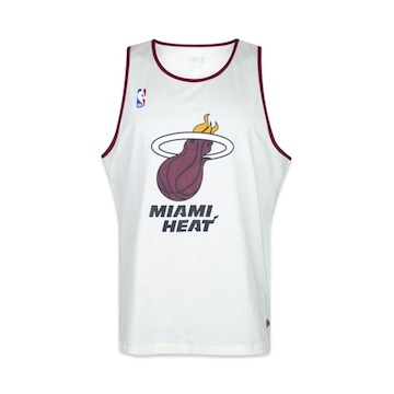 Camiseta Regata New Era Nba Miami Heat Core Masculina