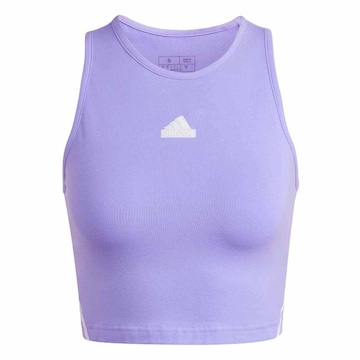 Camiseta Regata adidas Cropped Future Icon - Feminina