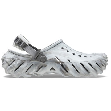 Sandália Crocs Echo Marbled Clog Moonlight - Unissex