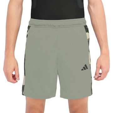 Short adidas Camuflado Train Essentials 7In - Masculino