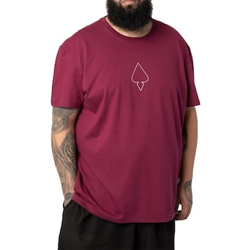 Camiseta Mcd Oversized Caveira Rosas - Masculina