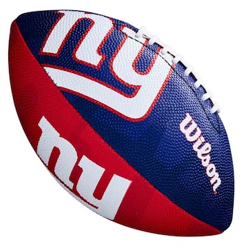 Bola de Futebol Americano Wilson Nfl Team Logo Jr Ny Giants