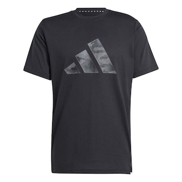 Camiseta adidas M/C Logo Camuflada - Masculina