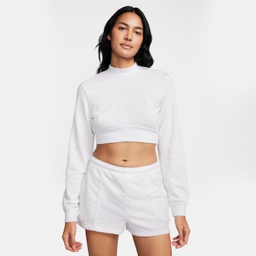 Blusão Nike Cropped French Terry - Feminino