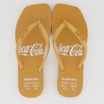 Chinelo Coca Cola Alma Square Feminino