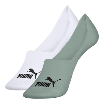 Meia Puma Invisível - Masculino - 2 Pares