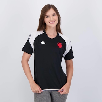 Camisa do Vasco Kappa Treino 2024 - Feminina