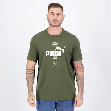 Camiseta Puma Graphic Masculina