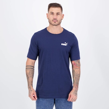 Camiseta Puma Ess Mini Logo Masculina