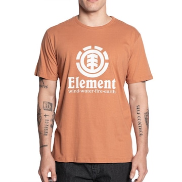 Camiseta Element Vertical Color - Masculina