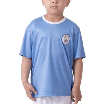 Camisa Manchester City Braziline Citizens - Infantil