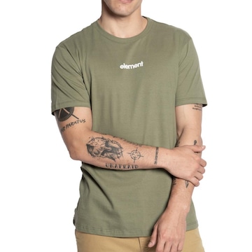 Camiseta Element Simple Logo - Masculina