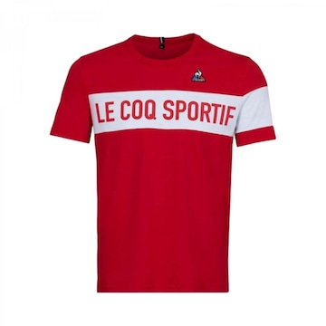 Camiseta Le Coq Sportif N°2 Gris Clair Masculina