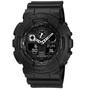 Relógio Casio G-Shock Digital e Analógico Ga-100-1A1Dr