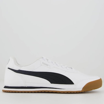 Tênis Puma Turino Ii Branco e Preto