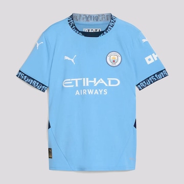 Camisa Manchester City Home 2025 Puma - Infantil