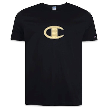 Camiseta Manga Curta Champion Malhão Mc Fashion C Logo - Masculina