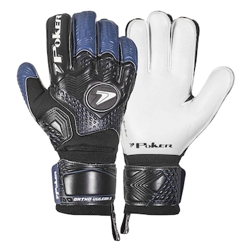 Luva de Goleiro Poker Ortho Vulcan Profissional