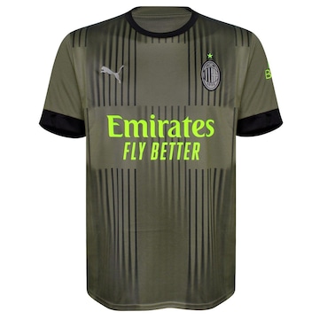 Camisa do Milan Puma Ac 3Rd - Masculina