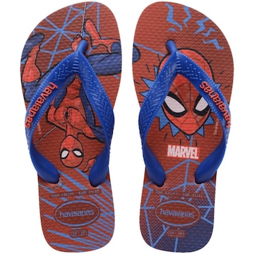 Chinelo Infantil Havaianas Top Marvel Ii Homem Aranha