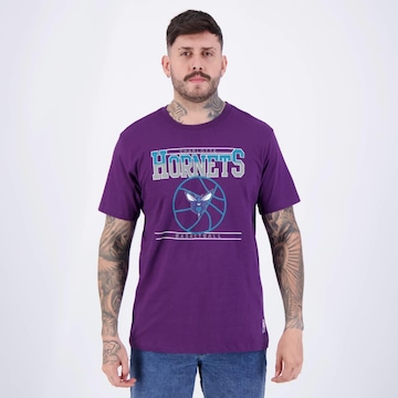 Camiseta Nba Box Out Charlotte Hornets - Masculina