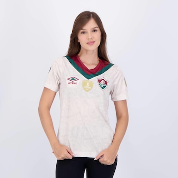 Camisa do Fluminense Iii 2024 Umbro Patch Libertadores - Feminina