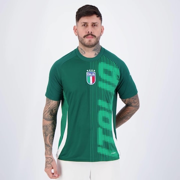 Camisa Itália 2025 adidas Pré-Jogo - Masculina