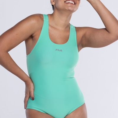 Maiô para Natação com Proteção Solar UV Fila Austrália - Adulto - Foto 3