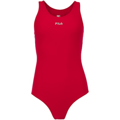 Maiô para Natação com Proteção Solar UV Fila Austrália - Adulto - Foto 5
