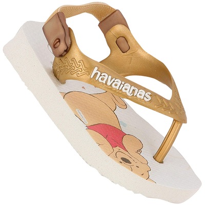 Chinelo Havaianas Pooh 12 - Infantil - Foto 1