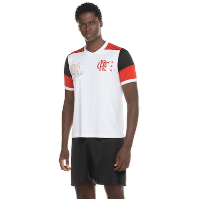 Camiseta Braziline Flamengo nº 10 - Masculina - Foto 2