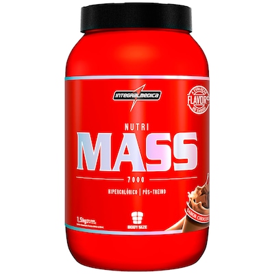 Hipercalórico Integralmédica Nutri Mass 7000 - Chocolate - 1,5Kg - Foto 1