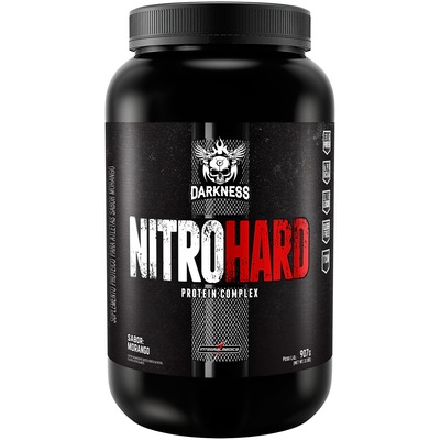 NitroHard Protein Complex Integralmédica - Morango - 907g - Foto 1